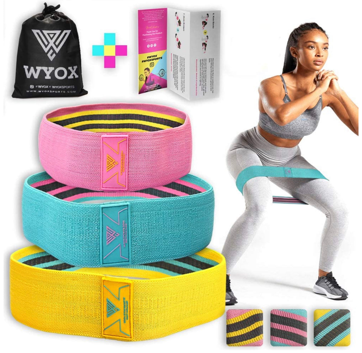 TROTH Resistance Bands Set - Resistance Band Women Booty Exercise